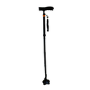 BASTÓN DE ALUMINIO  PLEGABLE LED CON BASE DE  PIE GIRATORIA CAPACIDAD  DE PESO 120 KG