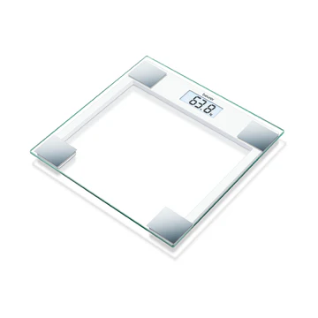 [BASGS14] BASCULA DOMESTICA DE VIDRIO PANTALLA BLANCA GS14 BEURER