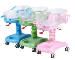 CARRO CUNA BACINETE PLASTICO ABS