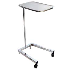 [MESCH14] MESA DE MAYO C/ CHAROLA ACERO INOX.