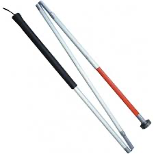 BASTON INVIDENTE ALUMINIO PLEGABLE